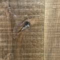 Color manchado de marca aserrada piso de madera de roble europeo